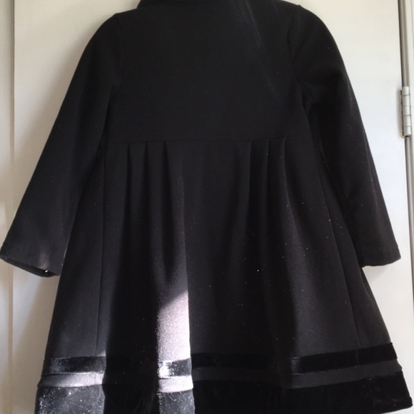 •host pick• Copper Key Girls Velvet Trim PeaCoat - Picture 6 of 8